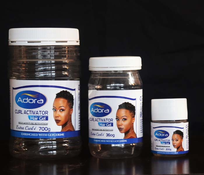 Curl activator gel label design Kenya