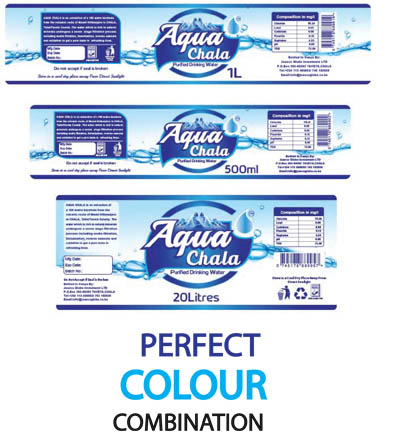 bottle labelling