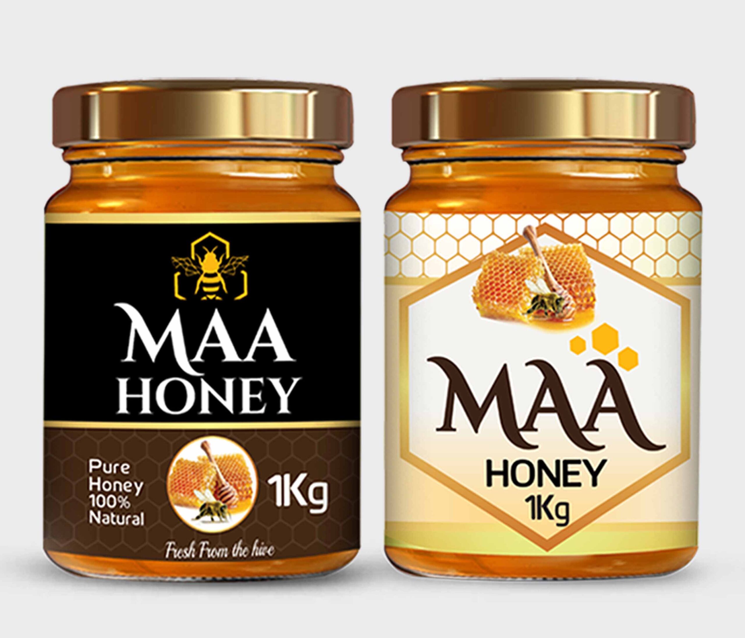 honey bottle labels kenya