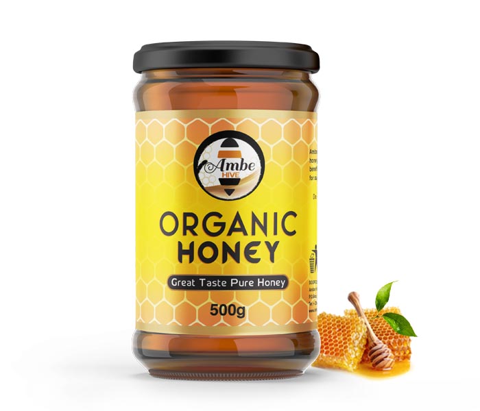honey bottle label design
