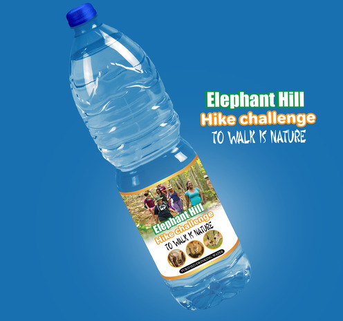 hiking water labels