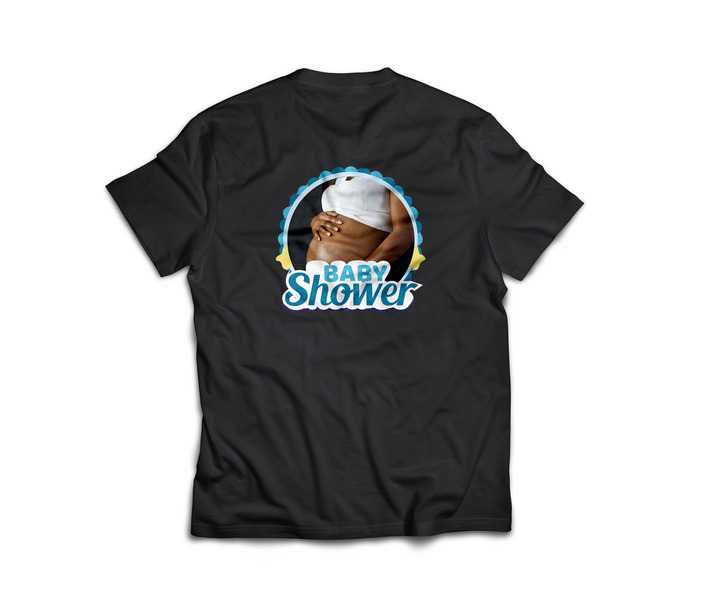 baby shower Tshirt printing