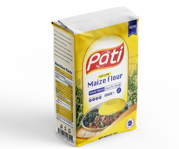 maize flour package design