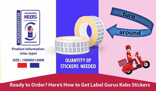 The process of getting KEBS STANDARDIZATION mark in Nairobi Kenya The process of getting KEBS STANDARDIZATION mark in Nairobi Kenya Kebs, kebs standardization, Kebs Stickers printing In Nairobi Kenya, Nairobi Kenya Kebs sticker printing.