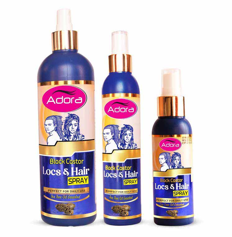 locs and hair spray labels in Kenya