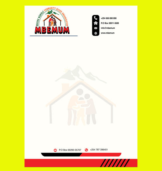 Letterhead design company in Kenya