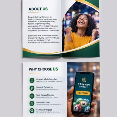 Lottery Business company Profile designs in Kenya
