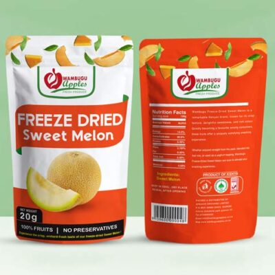 Sweet Melon Stand Up pouch packaging Design