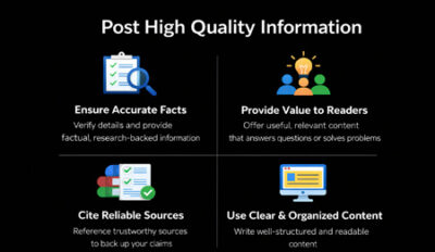 Post High Quality Information