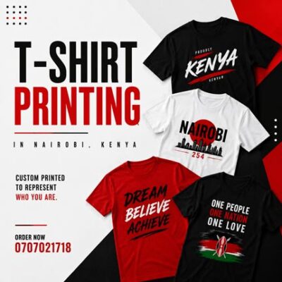 T-Shirt Printing Nairobi Kenya , Custom T-Shirt Printing Nairobi, Branded T-Shirts Nairobi, Customized T-Shirt Printing Kenya, Corporate T-Shirt Printing Nairobi,