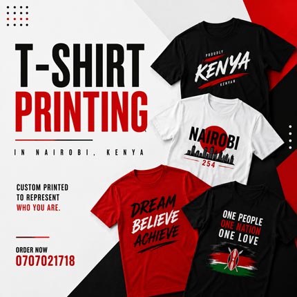 T-Shirt Printing Nairobi Kenya , Custom T-Shirt Printing Nairobi, Branded T-Shirts Nairobi, Customized T-Shirt Printing Kenya, Corporate T-Shirt Printing Nairobi,