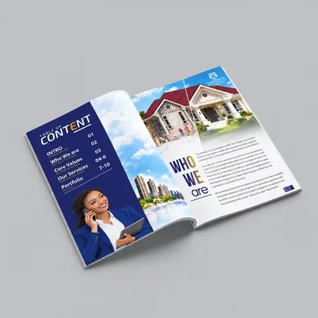 Real estate company profile design in Nairobi Kenya,real estate company profile designers in Nairobi,real estate company profile design ideas,what to include in a real estate company profile,how to present a real estate portfolio in a company profile